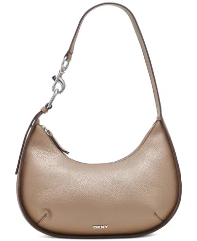 Dkny Thyme Medium Hobo Bag In Shitake