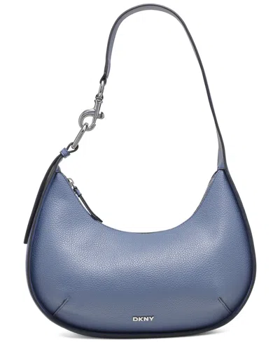 Dkny Thyme Medium Hobo Bag In Steel Blue