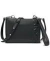 Dkny Tinsley Small Crossbody In Black,silver