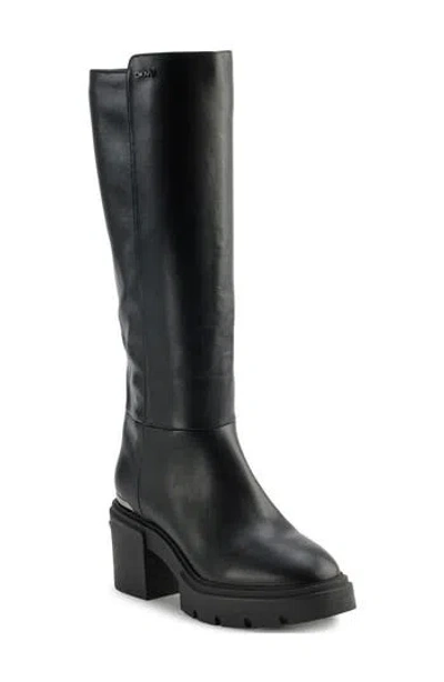 Dkny Tinsley Thigh High Boot In Black