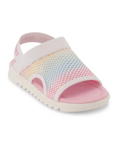 Dkny Toddler Girls Flat Sandals In Multi