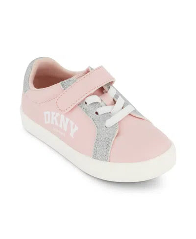 Dkny Babies' Toddler Girls Gretchen Gigi Low Top Sneaker In Blush