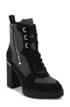 Dkny Toia Platform Bootie In Black