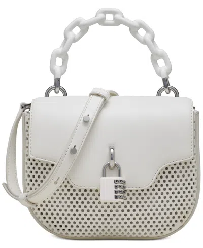 Dkny Tomi Chain Top Handle Crossbody In Marshmallo