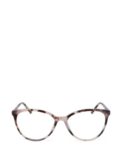 Dkny Tortoiseshell-effect Cat-eye Glasses In Neutrals