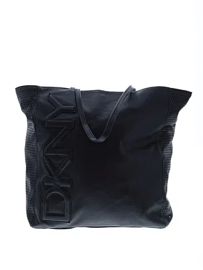 Pre-owned Dkny Tote Bag In Black