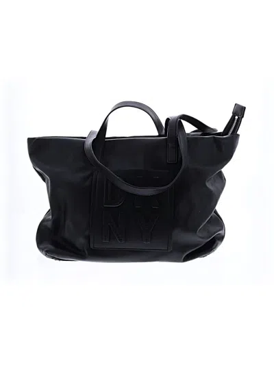 Pre-owned Dkny Tote Bag In Black