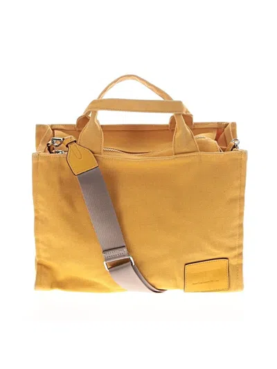 Pre-owned Dkny Tote Bag In Yellow