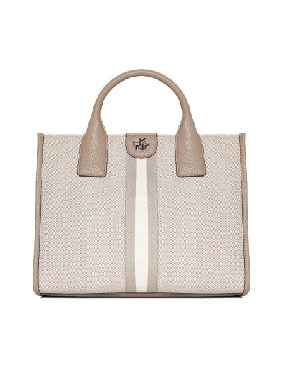 Dkny Tote In Neutrals