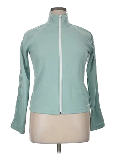 Pre-owned Dkny Track Jacket In Teal