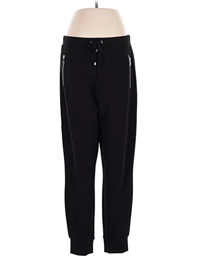 Pre-owned Dkny Track Pants In Black