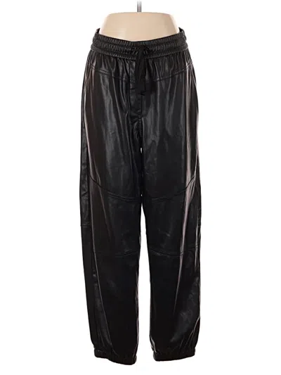 Pre-owned Dkny Track Pants In Black