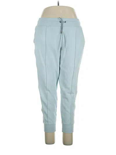 Pre-owned Dkny Track Pants In Blue