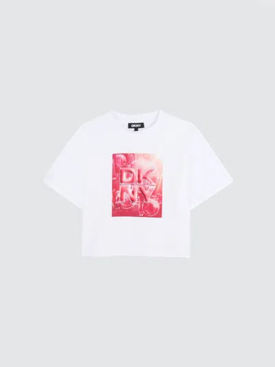 Dkny T-shirt Kids Color White