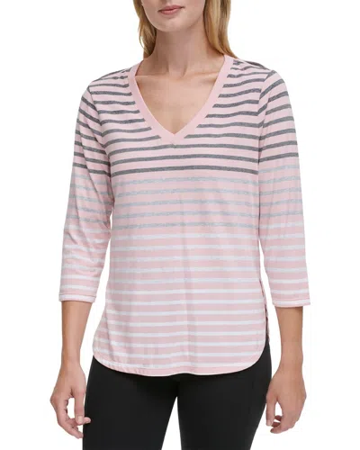 Dkny T-shirt In Pink