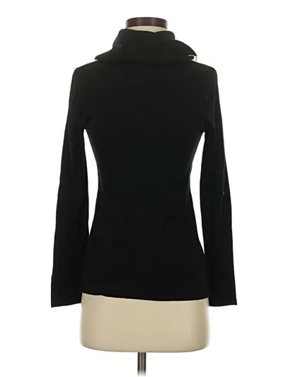 Pre-owned Dkny Turtleneck Sweater In Black