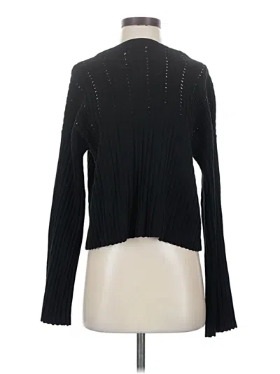 Pre-owned Dkny Turtleneck Sweater In Black