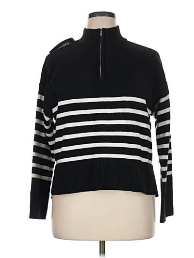 Pre-owned Dkny Turtleneck Sweater In Black