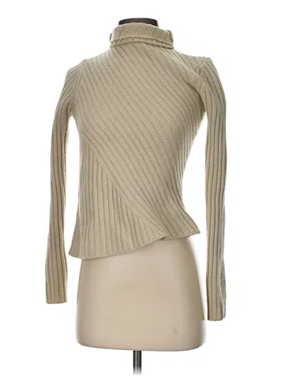 Pre-owned Dkny Turtleneck Sweater In Brown