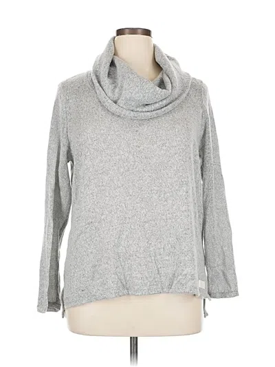 Pre-owned Dkny Turtleneck Sweater In Gray
