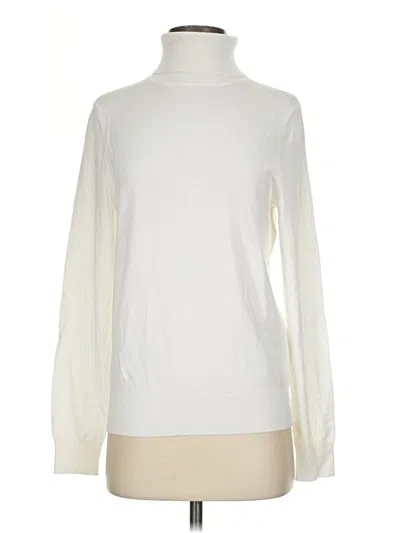 Dkny Turtleneck Sweater In Ivory