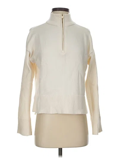Pre-owned Dkny Turtleneck Sweater In Ivory