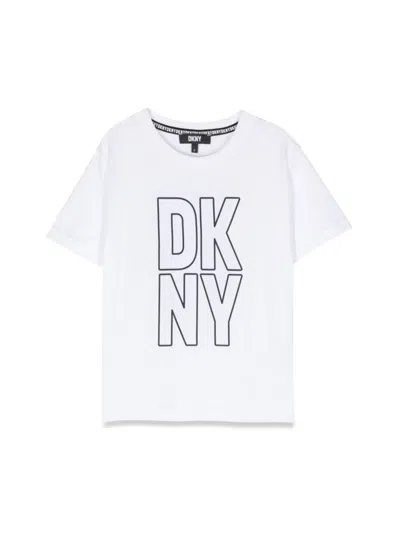 Dkny Unisex Mini Tee Shirt In White