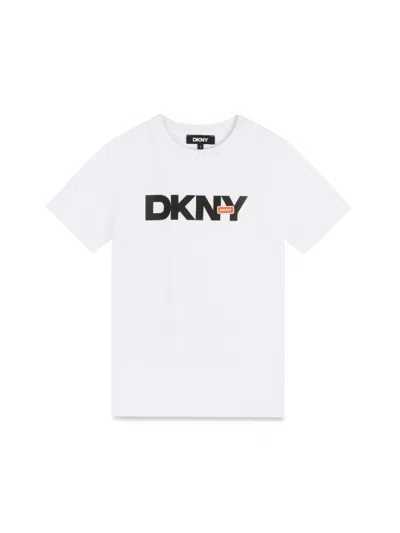 Dkny Unisex Mini Tee Shirt In White