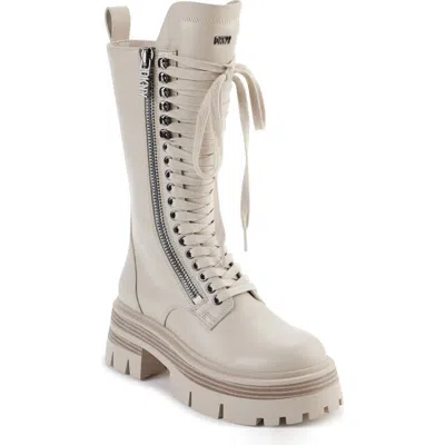 DKNY DKNY VERIKA LACE-UP LUG SOLE BOOT