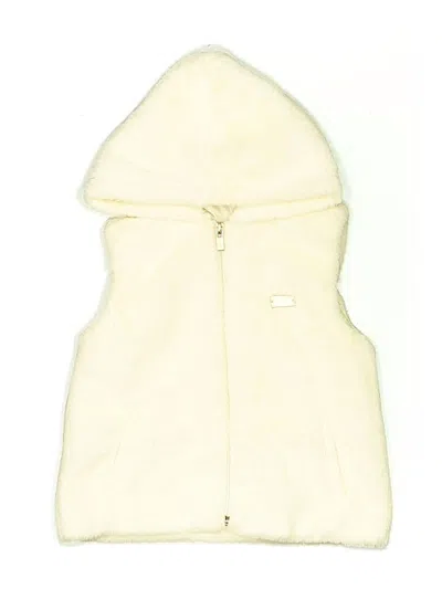 Pre-owned Dkny Kids' Vest In White
