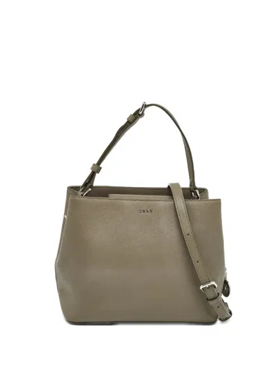 Pre-owned Dkny Vintage Leather Satchel Bag