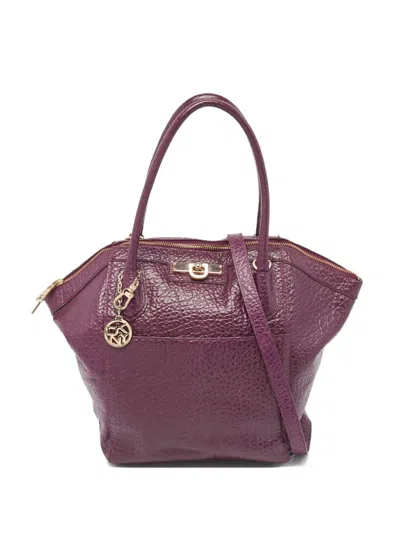 Pre-owned Dkny Vintage Leather Shoulder Bag