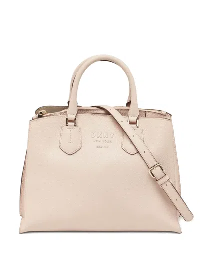Pre-owned Dkny Vintage Leather Tote Bag