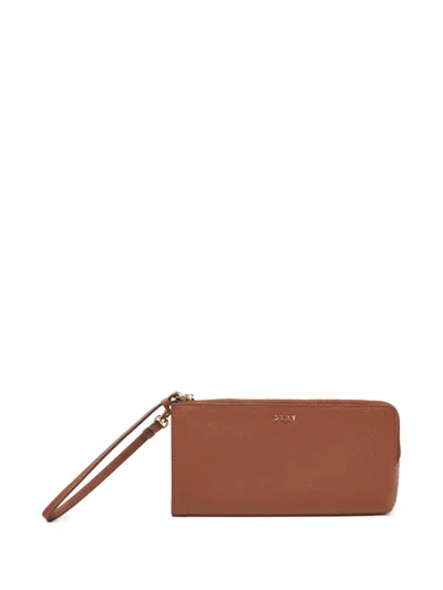 Pre-owned Dkny Vintage Leather Wallet