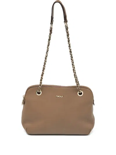 Pre-owned Dkny Vintage Logo-lettering Shoulder Bag