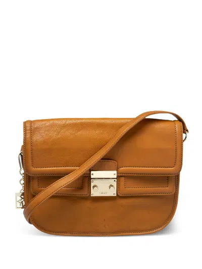Pre-owned Dkny Vintage  Leather Shoulder Bag