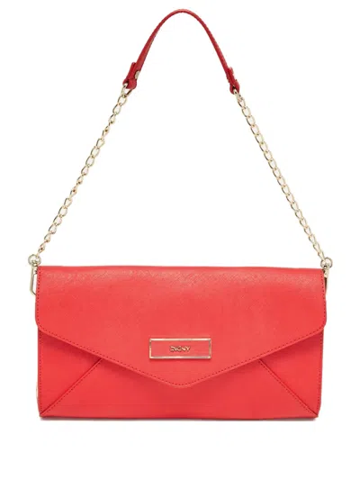 Pre-owned Dkny Vintage  Leather Shoulder Bag