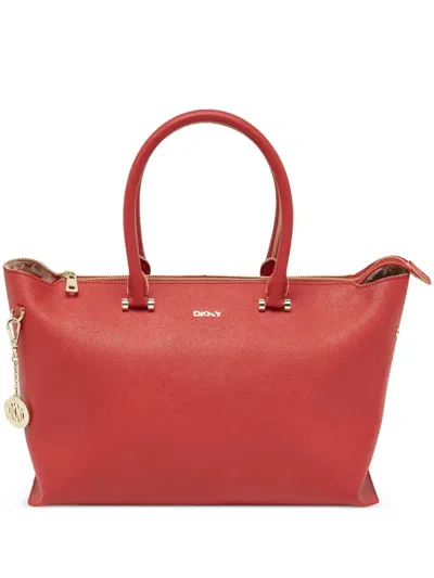 Pre-owned Dkny Vintage  Leather Tote Bag
