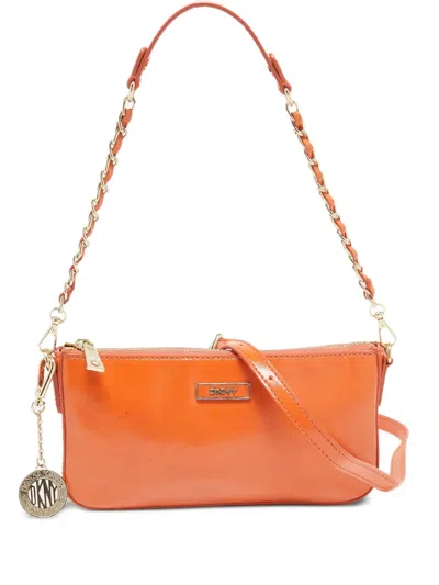 Pre-owned Dkny Vintage  Patent-leather Shoulder Bag