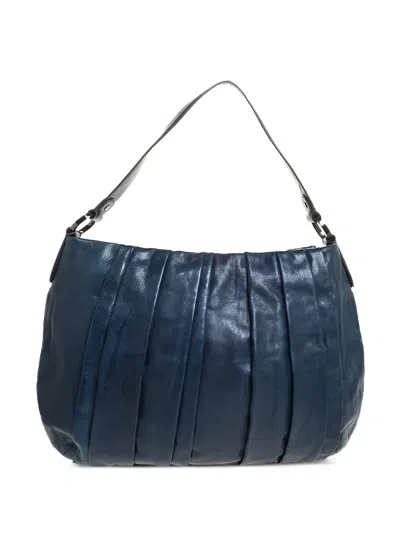 Pre-owned Dkny Vintage  Pleated Shoulder Bag