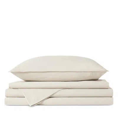 Dkny Vintage Washed Cotton 4-piece Sheet Set, Queen In Neutral