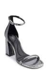 Dkny Waylin Ankle Strap Sandal In Nickel
