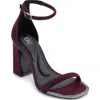 Dkny Waylin Ankle Strap Sandal In Wine