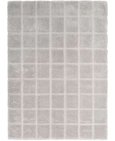 Dkny West End Ave Wte01 5'2"x7'2" Area Rug In Gray