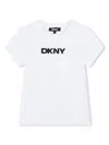 Dkny T-shirt Mit Logo-print In White