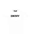 Dkny White T-shirt For Girl With Logo In White