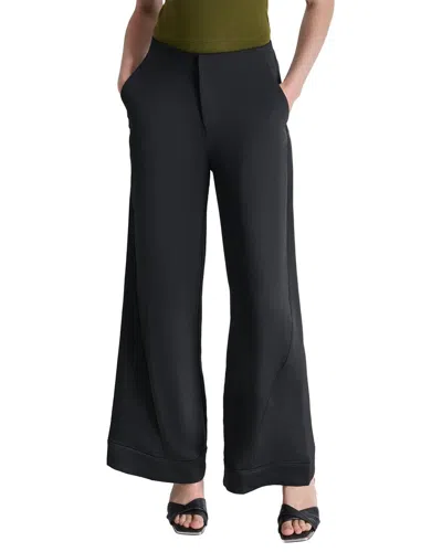 Dkny Wide Leg Pant In Black