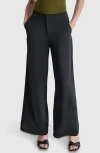 Dkny Wide Leg Pants In Black