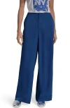 Dkny Wide Leg Pants In Blue