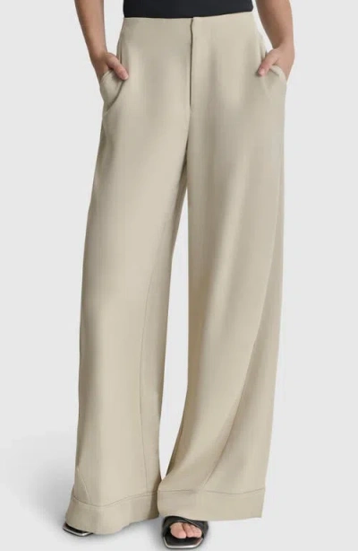 Dkny Wide Leg Pants In Trench